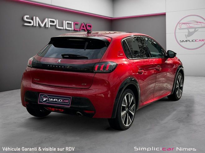 Peugeot 208 GT BlueHDi 100 BVM6 - Cam�ra - Carplay - Rouge de 2021