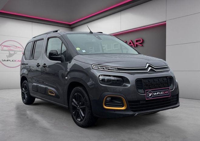 Cliquer pour voir la photo suivante Citroen Berlingo Taille M BlueHDi 130 SS BVM6 Rip Curl Gris de 2021