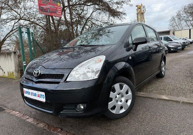 Toyota Corolla VERSO ll 130CV VVT-I LINEA SOL 7PL Noir de 2007