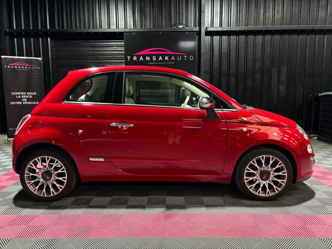 Fiat 500 1.2 8V 69 ch Lounge Rouge de 2013