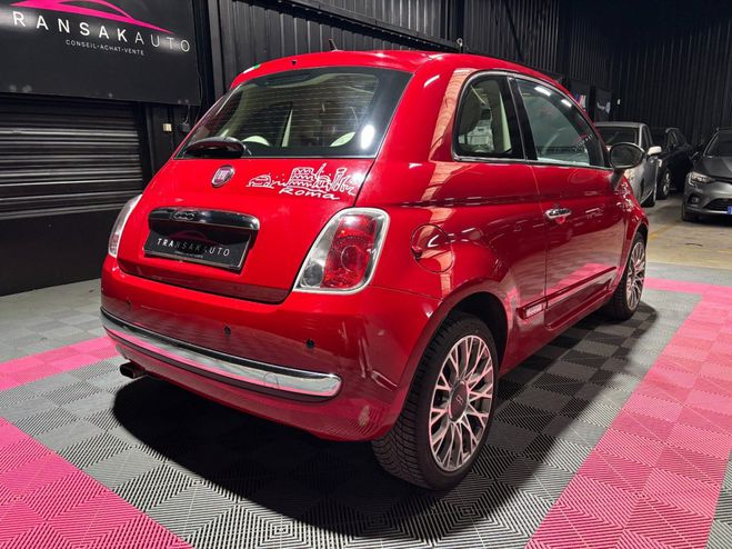Fiat 500 1.2 8V 69 ch Lounge Rouge de 2013