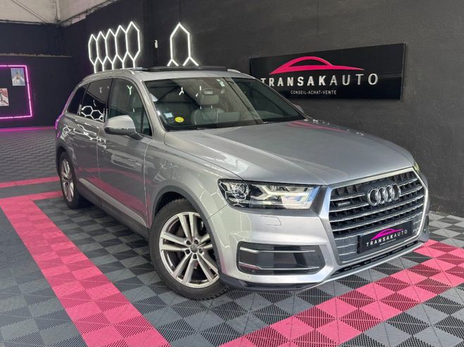 Audi Q7 3.0 V6 TDI S line 272 ch Tiptronic 8 Qua Gris de 2016
