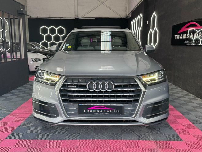 Audi Q7 3.0 V6 TDI S line 272 ch Tiptronic 8 Qua Gris de 2016