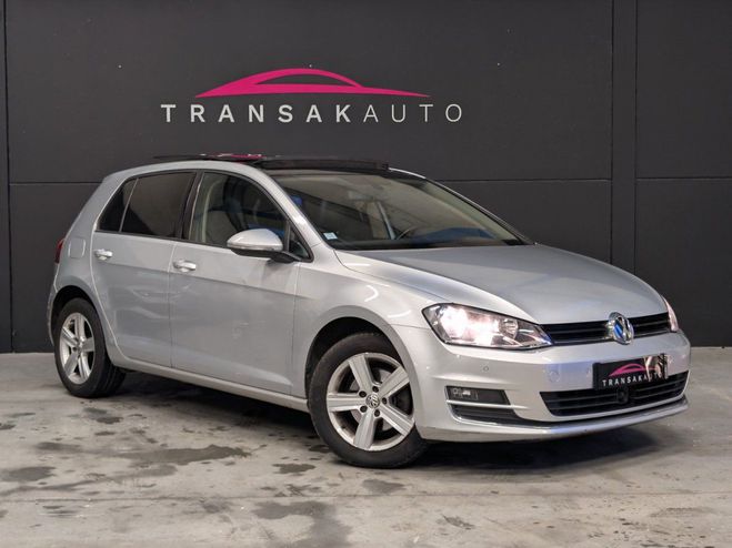 Volkswagen Golf 7 1.6 TDI 105 CARAT - TOIT OUVRANT - ACC Gris de 2013