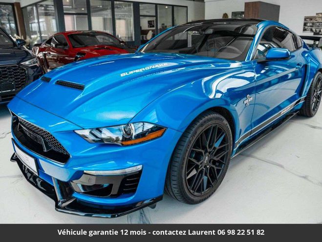 Ford Mustang Shelby pack tout compris hors homologati Bleu de 2019