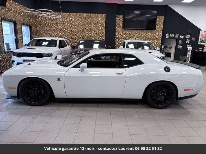 Dodge Challenger srt8 6.4l hors homologation 4500e Blanc de 2017