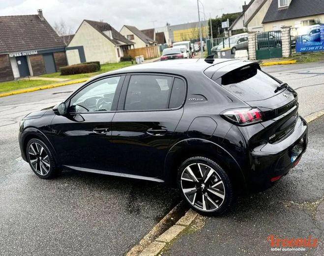 Peugeot 208 1.2 PT 100 CV GT LINE 8325HT Noir de 2020