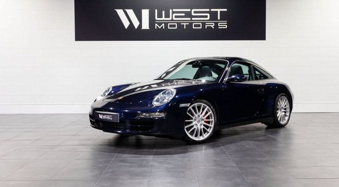 Porsche 911 TYPE 997 Targa 4S 3.8 355 BVM ? IMMAT FR Bleu de 2008