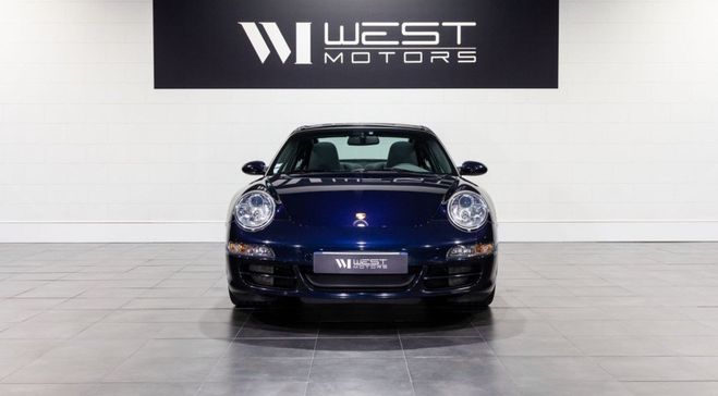Porsche 911 TYPE 997 Targa 4S 3.8 355 BVM ? IMMAT FR Bleu de 2008
