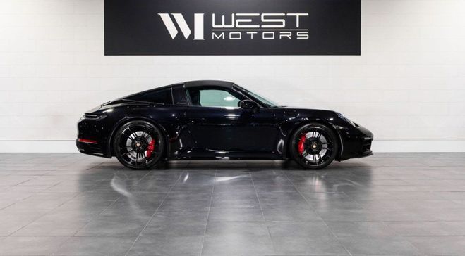 Porsche 911 TYPE 992 TARGA 4 GTS 3.0 480 IMMAT Franc Noir de 2022