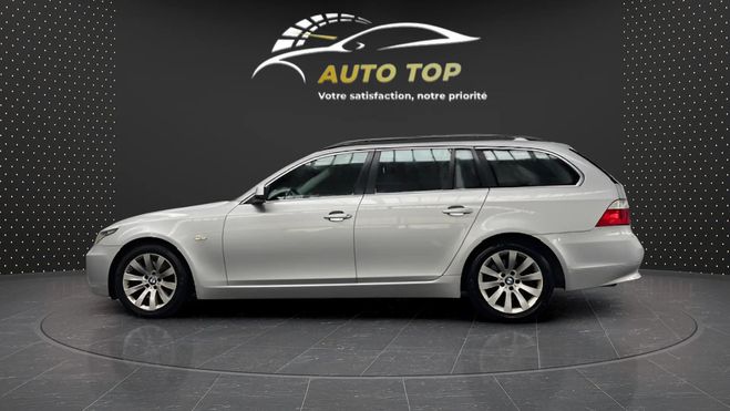 BMW Serie 5 (E61) 520DA 177CH LUXE GRIS C de 2010