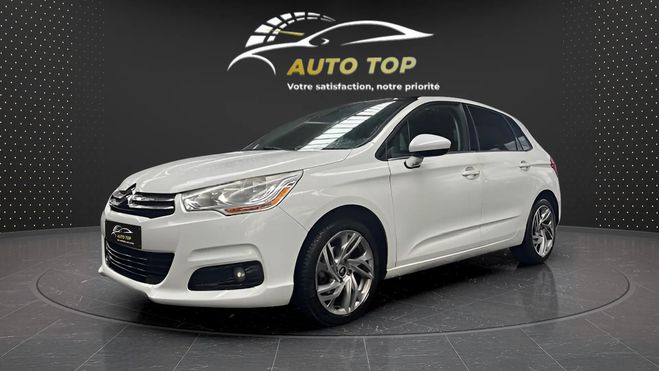 Citroen C4 1.6 E-HDI110 FAP AIR COLLEC BMP6 5P BLANC de 2011