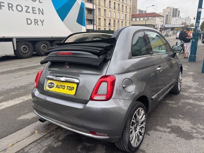 Fiat 500 0.9 8V TWINAIR 85CH S&S LOUNGE GRIS F de 2017