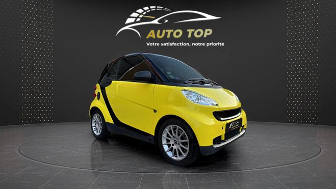 Smart Fortwo 71CH MHD PASSION SOFTOUCH JAUNE de 2010