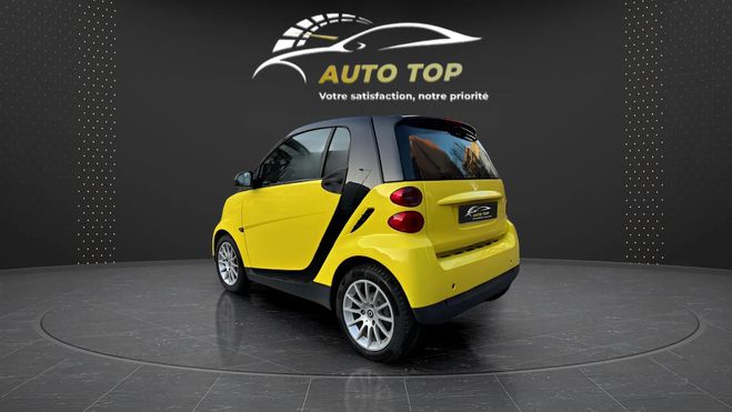 Smart Fortwo 71CH MHD PASSION SOFTOUCH JAUNE de 2010