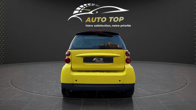 Smart Fortwo 71CH MHD PASSION SOFTOUCH JAUNE de 2010