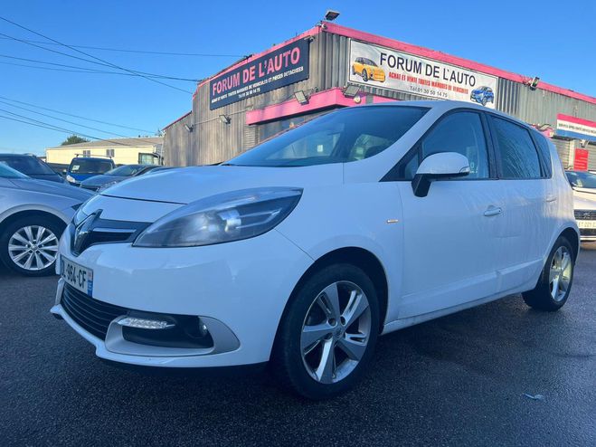Renault Scenic (3) 1.2 TCE 115 ENERGY LIMITED MAGNIFIQU Blanc de 2014