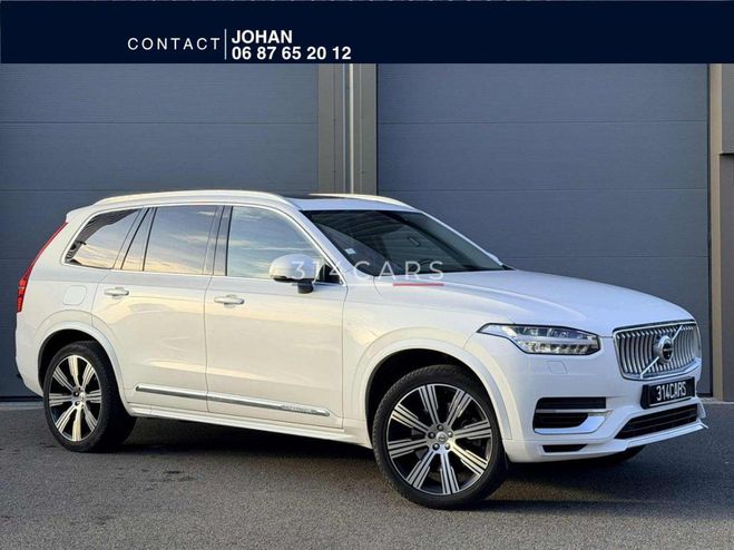 Cliquer pour voir la photo suivante Volvo XC90 T8 AWD Recharge - 303 + 87 - BVA Geartro BLANC de 2021