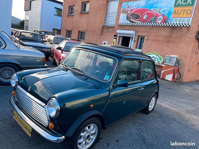 Cliquer pour voir la photo suivante Austin Mini classic balmoral toit ouvrant panoramiqu Vert de 1995