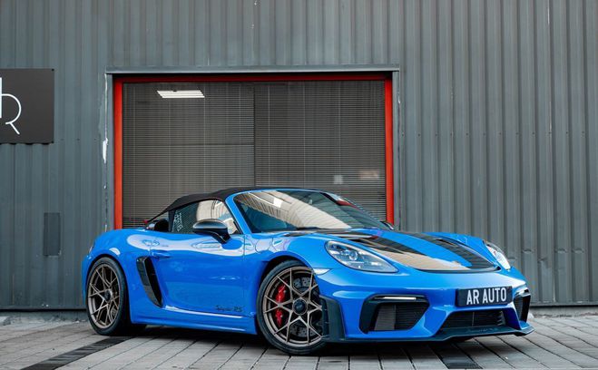 Porsche 718 Spyder RS 4.0 500 CH PDK Premi�re main I Bleu de 2025