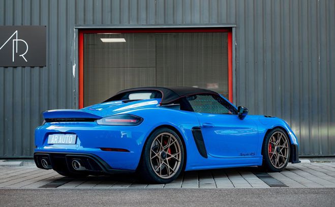 Porsche 718 Spyder RS 4.0 500 CH PDK Premi�re main I Bleu de 2025