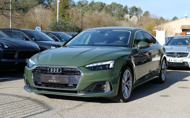 Audi A5 Sportback 40 tdi 204 ch avus s tronic 7 Vert de 2020