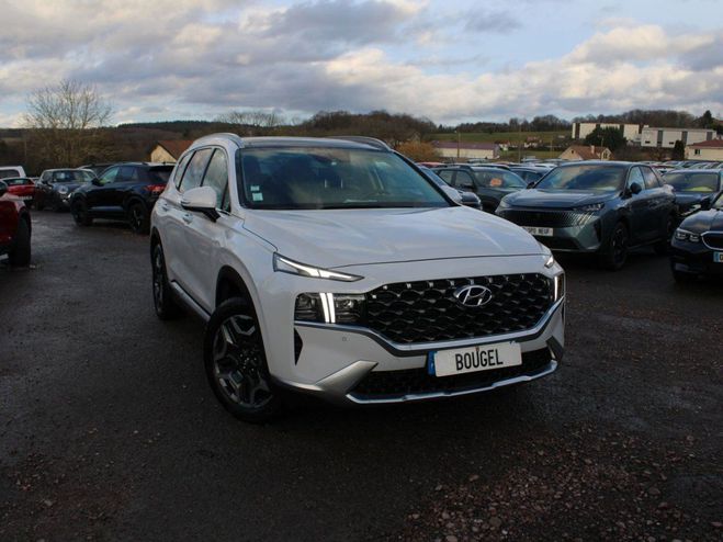 Hyundai Santa Fe 1.6 T-GDI 265CH HYBRID EXECUTIVE BVA6 GP Blanc Pur de 2021