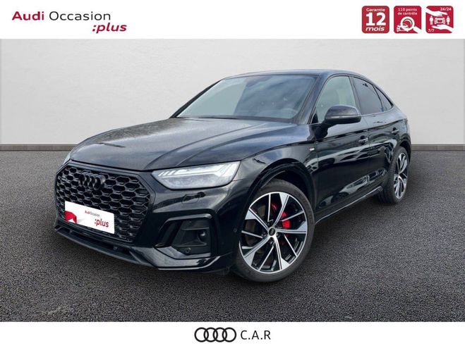 Audi Q5 Sportback 55 TFSIe 367 S tronic 7 Quattr Noir de 2023