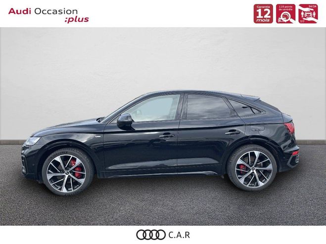 Audi Q5 Sportback 55 TFSIe 367 S tronic 7 Quattr Noir de 2023