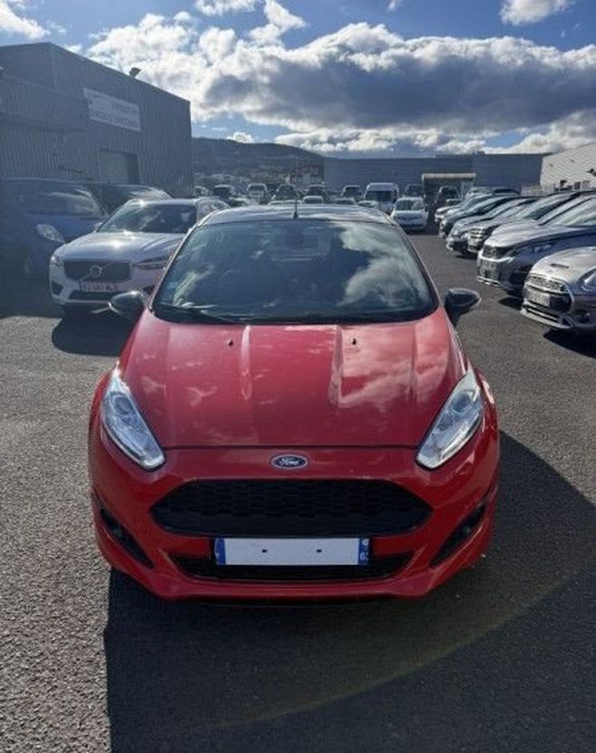 Ford Fiesta 1.0 ECOBOOST 140CH STOP&START ST-LINE 3P Rouge de 2017
