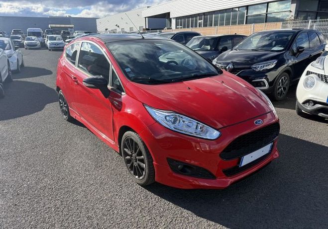 Ford Fiesta 1.0 ECOBOOST 140CH STOP&START ST-LINE 3P Rouge de 2017