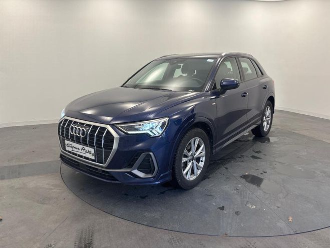 Audi Q3 35 TDI 150 ch S tronic 7 S line Bleu M�tallis� de 2022
