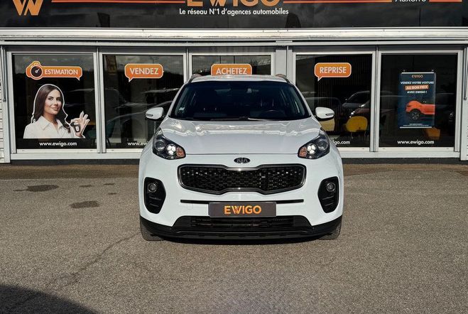Kia Sportage 1.7 crdi 140ch pro active 4x2 dct bva ?  Blanc de 2017