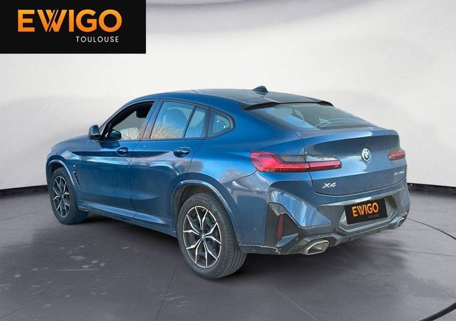 BMW X4 2.0 d 190ch hybrid mhev 48volt m-sport x Bleu de 2021