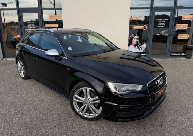 Audi A3 Sportback 1.2 tfsi 110 s-line sieges cha Noir de 2015
