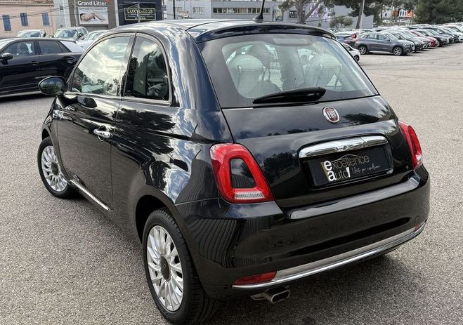 Fiat 500 1.2 8V 69CH ECO PACK LOUNGE Noir de 2019