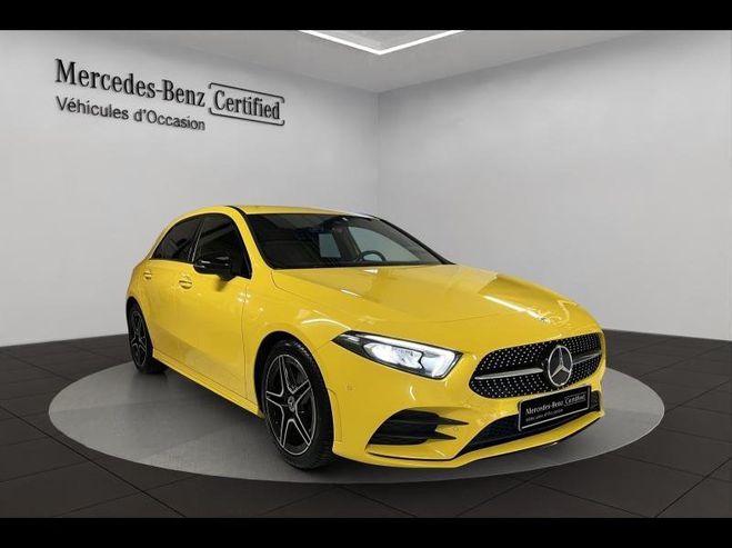Mercedes Classe A 180 d 116ch AMG Line 8G-DCT Jaune Soleil de 2022