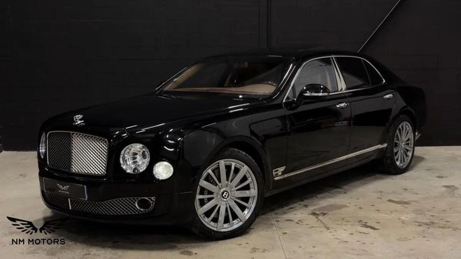 Bentley Mulsanne 6.75 V8 512CV PACK MULLINER Noir de 2012