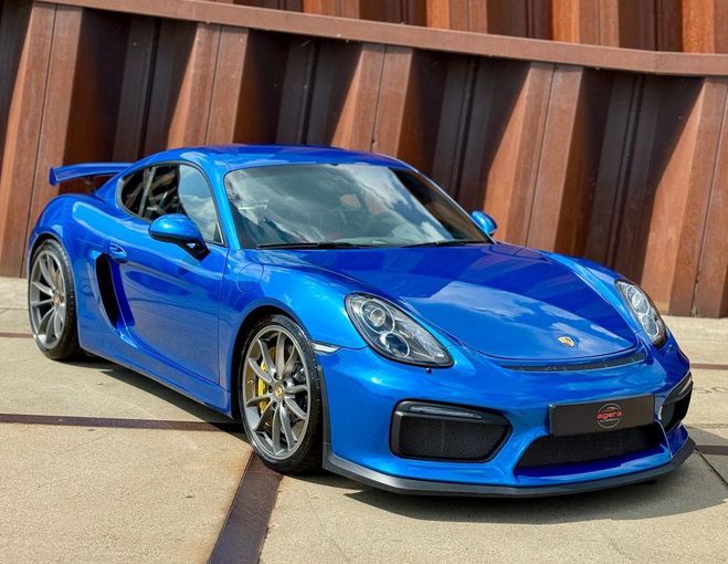Porsche Cayman GT4 3.8 385ch Clubsport Pack Chrono PASM Bleu de 2015
