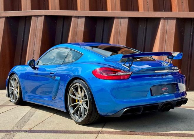 Porsche Cayman GT4 3.8 385ch Clubsport Pack Chrono PASM Bleu de 2015