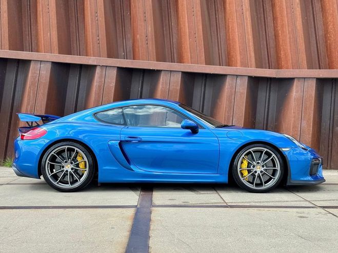 Porsche Cayman GT4 3.8 385ch Clubsport Pack Chrono PASM Bleu de 2015