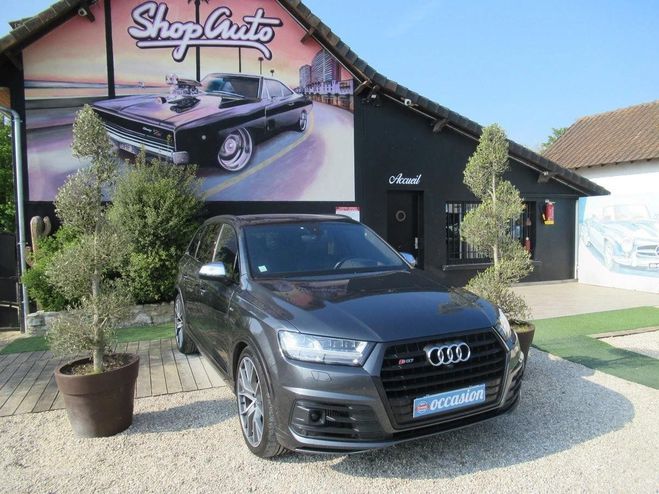 Cliquer pour voir la photo suivante Audi SQ7 V8 435ch ? Performance et Luxe, 4x4, Car Gris de 2018
