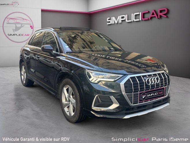 Cliquer pour voir la photo suivante Audi Q3 35 TFSI 150 ch S tronic 7 Design Luxe GA Noir de 2021
