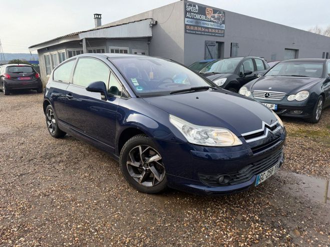 Cliquer pour voir la photo suivante Citroen C4 COUPE 2.0 HDI 136 VTS Pack Ambiance Bleu de 2008