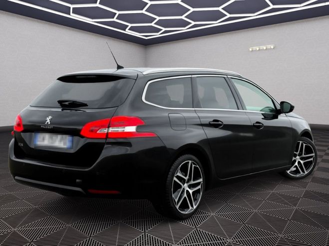 Peugeot 308 1.6 Blue-HDi Allure 2017 ? Cuir Partiel, Noir de 2017