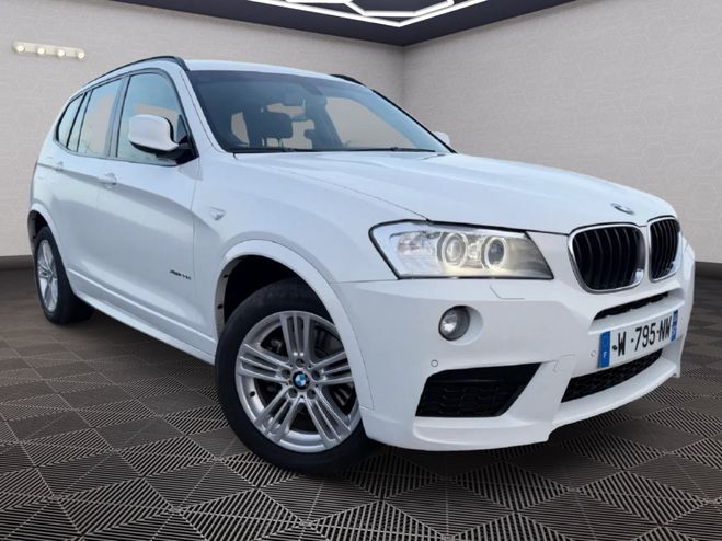 BMW X3 xDrive 20d 184 Exclusive PACK M ? Bi-X�n Blanc de 2012
