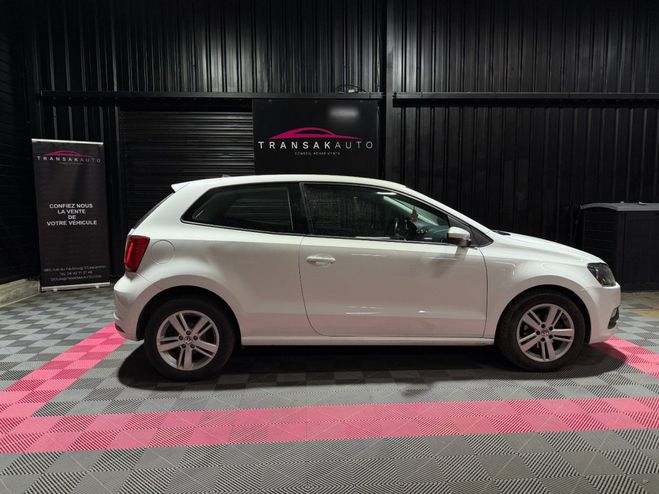 Volkswagen Polo 1.4 TDI 75 BMT Confortline Blanc de 2016