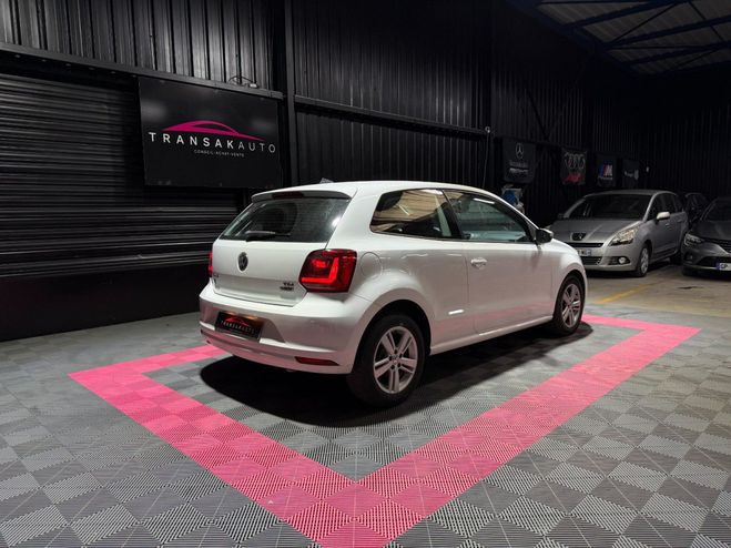 Volkswagen Polo 1.4 TDI 75 BMT Confortline Blanc de 2016
