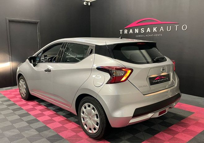 Nissan Micra 2017 1.0 73ch Visia Pack SECONDE MAIN OR Gris de 2018