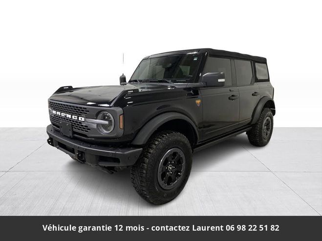 Ford Bronco badlands advanced 4p 4x4 tout compris ho Noir de 2021
